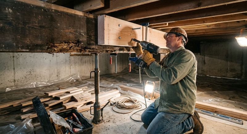 Floor Joists Replacement in Kansas City, KS